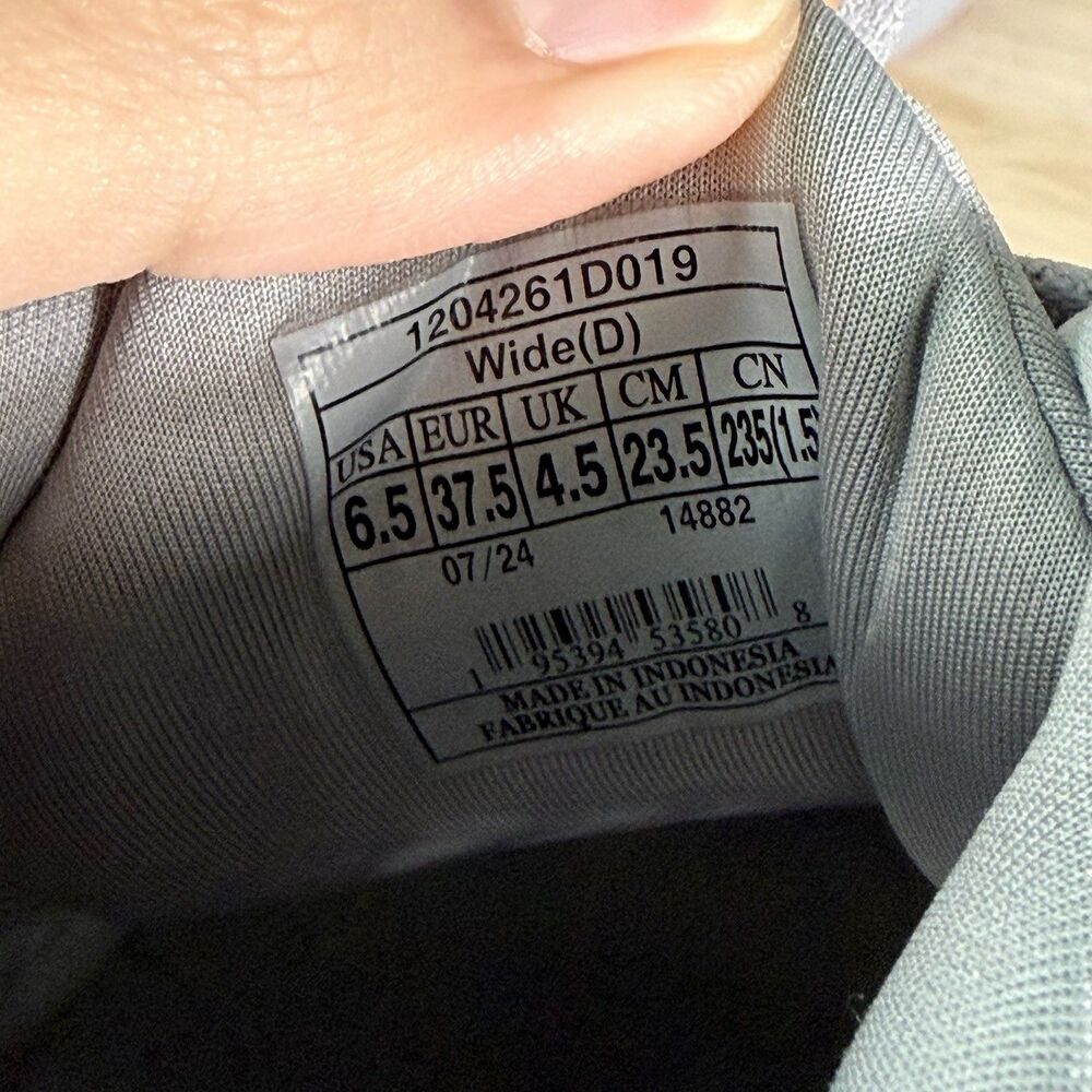 Brooks Adrenaline GTS 24 Alloy Gray Zephyr Daily Running Shoes Women's Size 6.5D - Picture 12 of 12